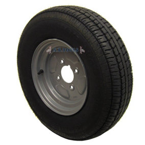 Trailer Wheel and Tyre 145 x 10" 8 PLY 4"pcd TRSP04