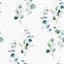 Trailing Eucalyptus Wallpaper In Soft Greens