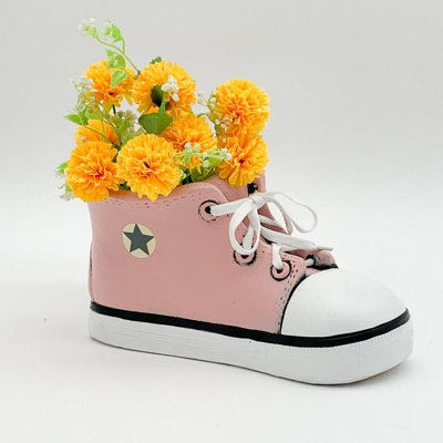 Trainer Planter - L16 x W34 x H17 cm - Pink