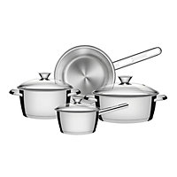 Tramontina 4 Pcs. Stainless Steel Cookware Set