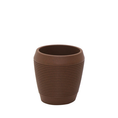 Tramontina Egipcio Polyethylene Planter (39cm high, terracotta)