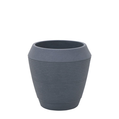 Tramontina Egipcio Polyethylene Planter (54cm high, graphite)