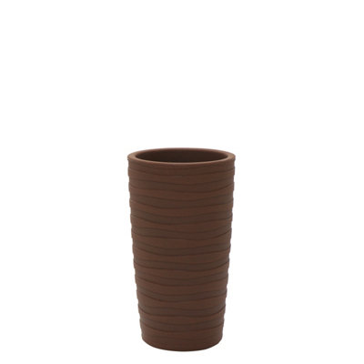 Tramontina Grego Polyethylene Planter (65cm high, terracotta)