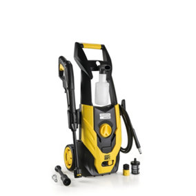 Tramontina High Pressure Washer with 3m Hose with Adjustable Flow and Accessories (1400W, 1600 psi, 220V, flow rate 360 l/h)