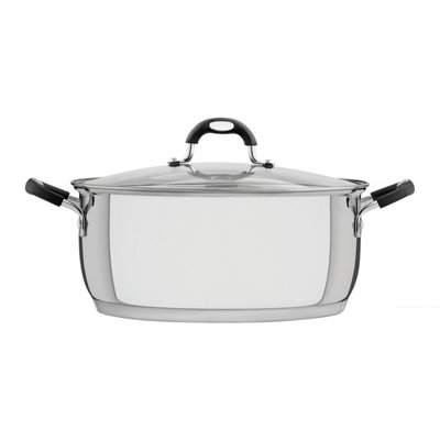 Tramontina Shallow Stock Pot 30 cm - 8.9l