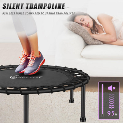 Trampoline Bungee Style Fitness Jumper 38" Rebounder Bouncer Exercise Silent - 5