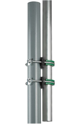 Trampoline Replacement Enclosure Poles & Hardware - Set of 4 Straight Poles (Net Sold Separately)