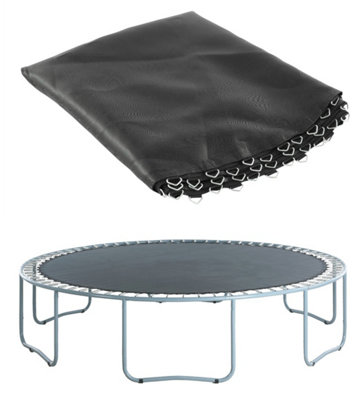 Trampoline Replacement Jumping Mat, fits for 15 FT. Round Frames with 84 V-Rings using 7" Springs - Mat Only