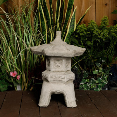 Tranquil Japanese-Style Pagoda Statue