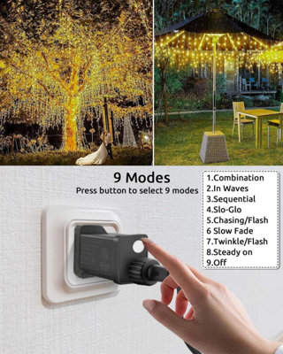 Transformer Plug for Lights 31v/3.6W Adapter with Timer Function, 8 ...