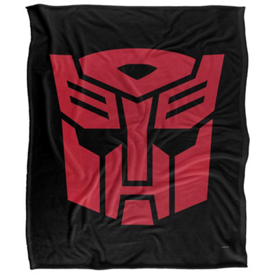 Transformers Autobots Logo Blanket Multicoloured (One Size)