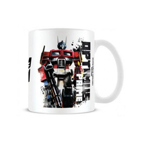 Transformers Clic Optimus Prime Mug White/Black/Red (One Size)
