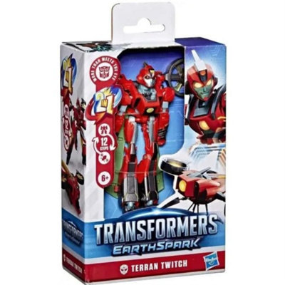 Transformers Earthspark F6734 TERRAN TWITCH Deluxe Figure (F6231)