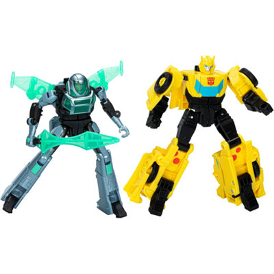 Transformers Earthspark F8439 Bumblebee Mo Malto Cyber Combiner Action ...