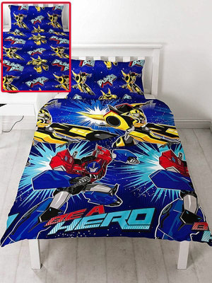 Transformers Hero Single Duvet Cover and Pillowcase Set