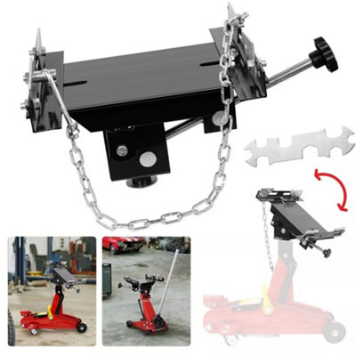 UERST Transmission Jack,1100lbs Capacity Hydraulic Telescopic Transmission Jacks, 1