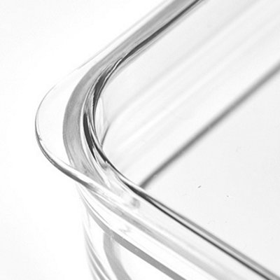 Transparent 4Pcs Stackable Plastic Storage Box Set