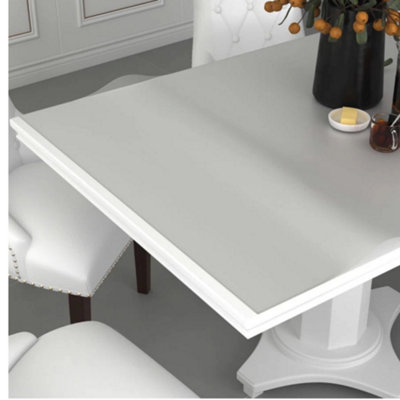 Transparent PVC Table Protector l 80 w 50  cm