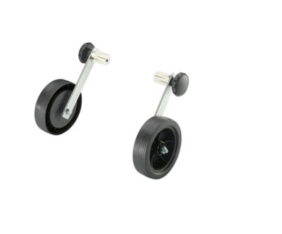 Transport castors for rung ladders Set of 2