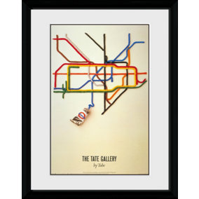 Transport For London Tate 30 x 40cm Framed Collector Print