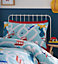 Transport Map Toddler Duvet Cover and Pillowcase Set