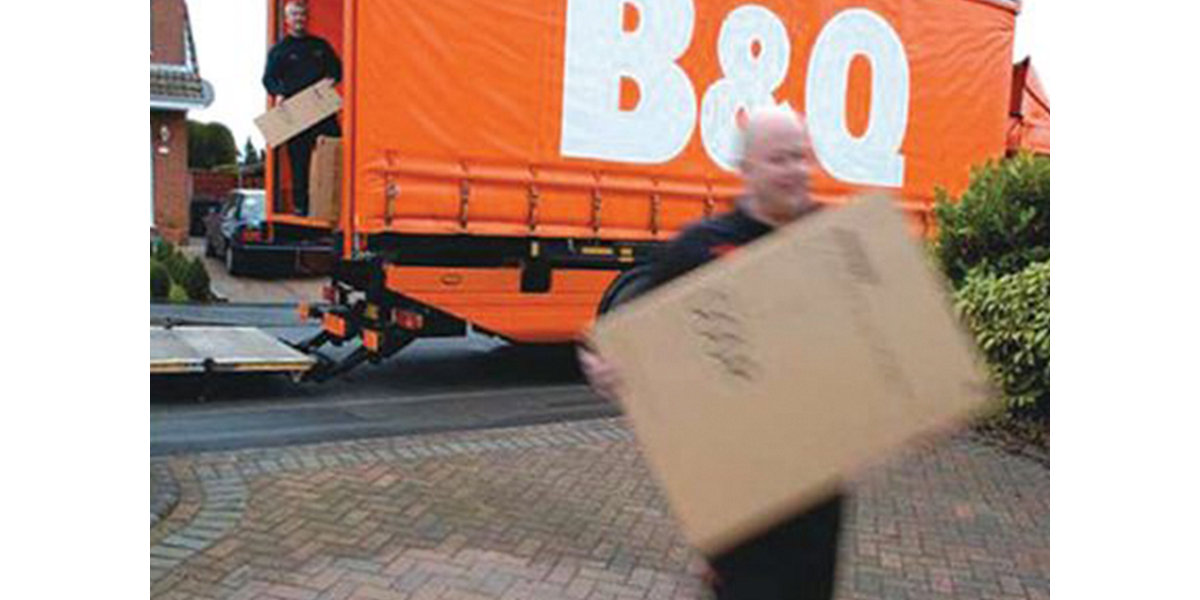 B and q rent a sale van