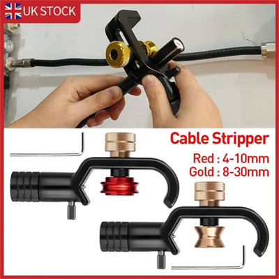 Transverse Armored Cable Stripper Tool 8-30mm Fiber Optic Slitter Stripping