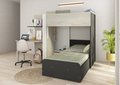 trasman Palatino Bunkbed L shaped