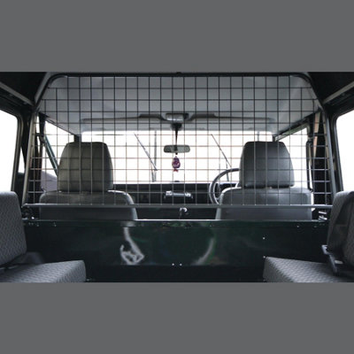 TRAVALL Car Dog Guard for Land Rover Defender 90 / 110 Hardtop (1983-2016) Bulkhead Models Only Tailored Powder Coated Steel