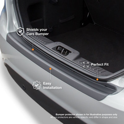 TRAVALL Mini Clubman (2015-2024) Bumper Protector Car Boot Scuffs ...