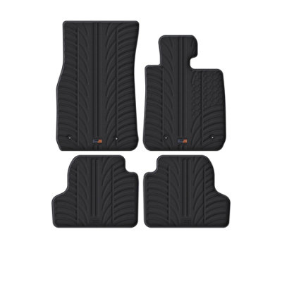 TRAVALL Premium Rubber Car Mats for BMW 4 Series Gran Coupe (2013-2020)