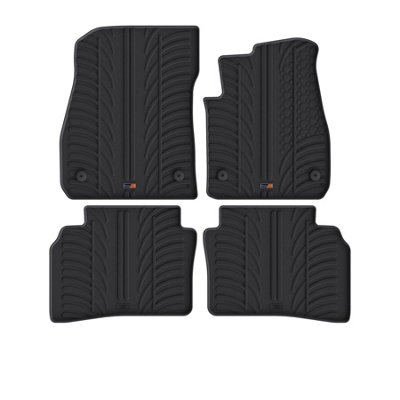 TRAVALL Premium Rubber Car Mats for Vauxhall Insignia Hatch/Estate (2017-2022) Trm1201R