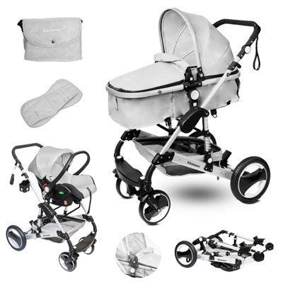 Travel 3-in-1 Multi-Functional Baby Stroller with Foldable & Adjustable