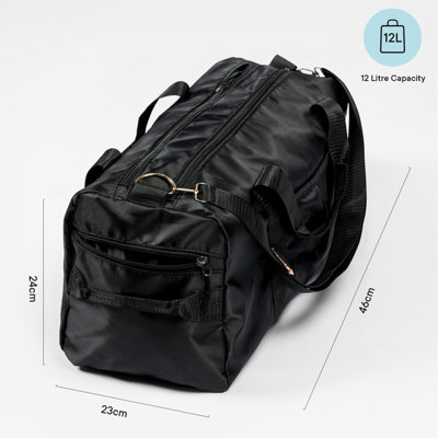 Travel Bag Holdall Weekend Carry-On Zip Cabin Hand Luggage Sports Gym Duffle - 6