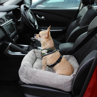 Travel Dog Bed Soft Washable Pet Puppy Cat Car Seat Cushion Comfort Protector 67208