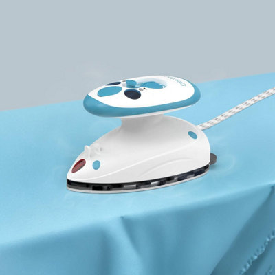 Travel Iron Small Mini Compact Steamer Quilting Iron 408W NonStick 40ml Capacity