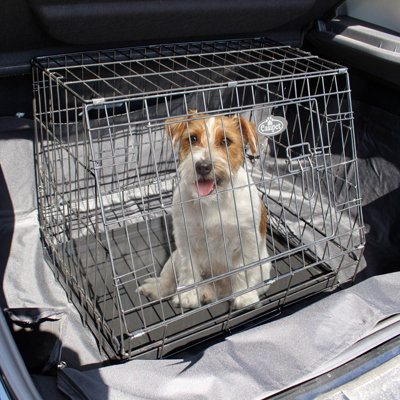 Sloping dog crate sales
