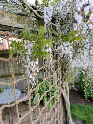 Plantenondersteuning Jute Netten, Natuurlijke Jute Touw