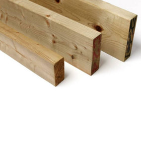 Treated Timber 6x2 - 150mm x 47mm - 1.2 meter (4ft)