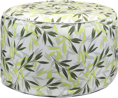 Tree Leaf Design Inflatable Pouffe - Indoor Outdoor Garden Seating or ...