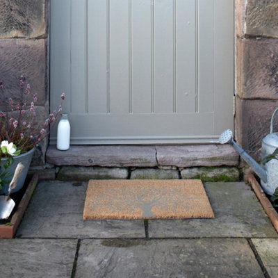 Tree of Life Grey Doormat - Regular 60x40cm - 4