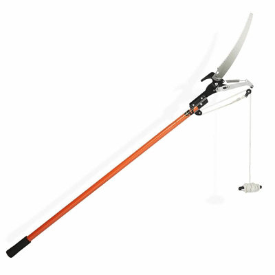 Tree Pruner Telescopic Saw Lopper Shears Pruning Extending Cutter 