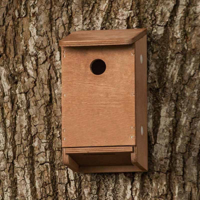 Tree Sparrow Nest Box - Plywood - L17 x W13 x H24 cm