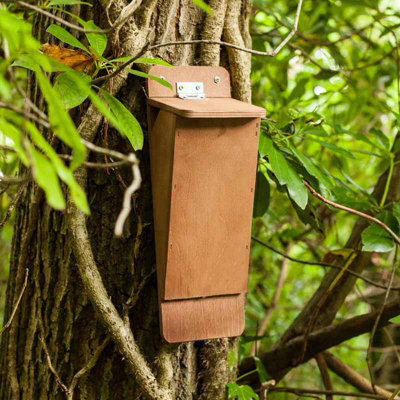 Treecreeper Nest Box - Plywood - L10 x W13 x H36 cm
