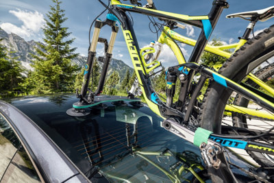 TreeFrog Pro 2 Plus Bike Carrier Rack - Vacuum Mounted - Quick Release - 5