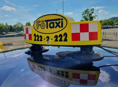 TreeFrog Racks Taxi Sign Holder - Vacuum Mounted For Vehicles Glass - 7