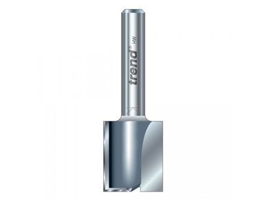 Trend 3/08X1/4TC 3/08 x 1/4 Shank TCT Two Flute Cutter 12.7 x 25mm Router Bit