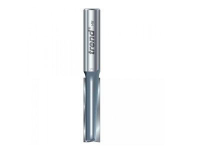 Trend 3/22X1/4TC 3/22 x 1/4 Shank TCT Two Flute Cutter 6.3 x 25mm Router Bit