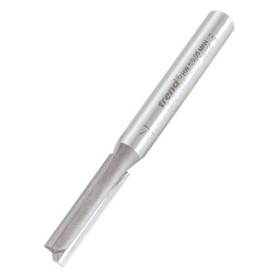 Trend 3/24X1/4TC 1/4 Shank Two Flute Cutter 6mm x 25mm Router Bit