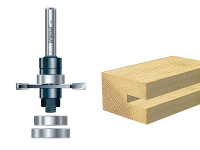 Trend - 342 x 1/2 TCT Bearing Guided Biscuit Jointer 4.0 x 40mm